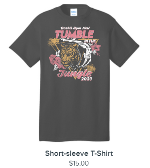Tumble in the Jungle 2023 Short Sleeve T-Shirt