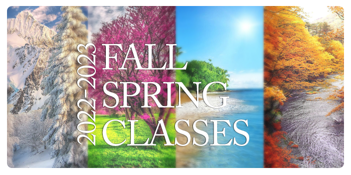 Fall and Spring Classes 2017-2018