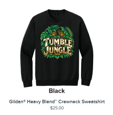 Tumble in the Jungle 2025 Sweatshirt